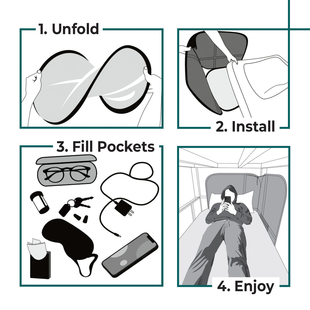 ZenSpace™ Portable Dormitory Curtain